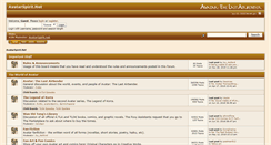 Desktop Screenshot of forums.avatarspirit.net